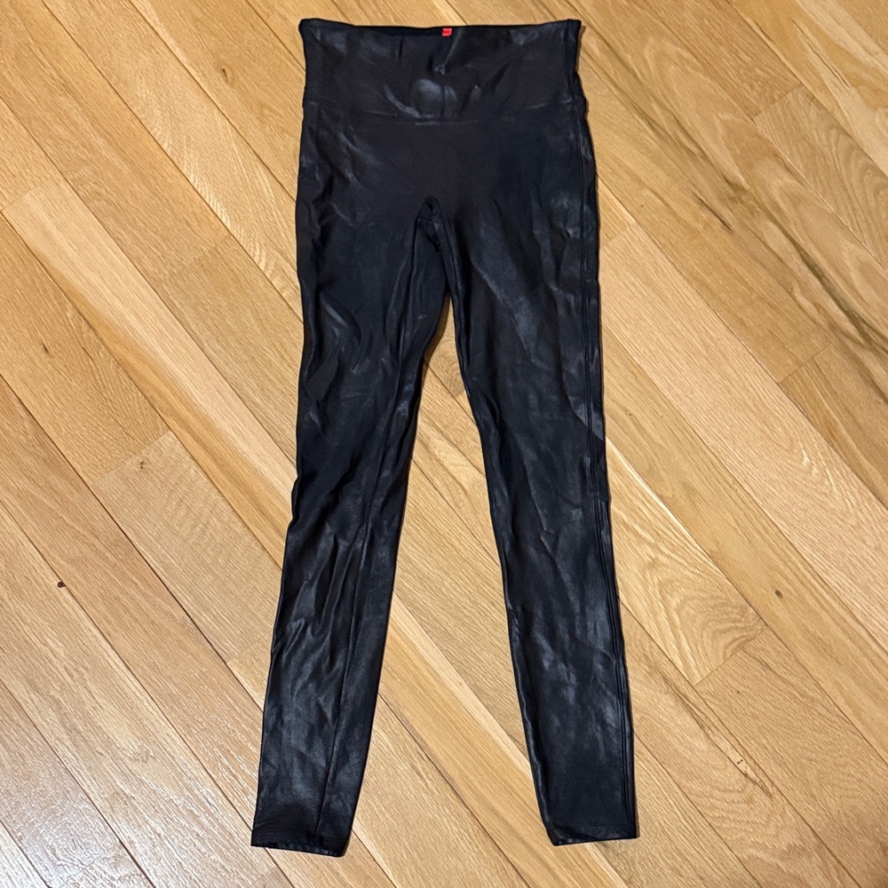 Black High-Waisted SPANX Leggings